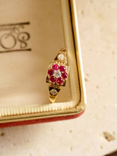 Ruby Mosaic Ring