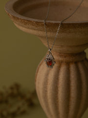 Vivien Garnet Necklace - CAMELLIA