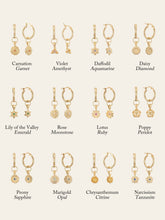 Elsa Birth Month Earrings - CAMELLIA January