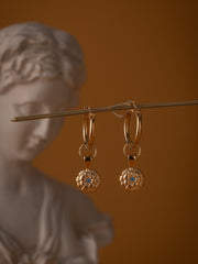 Elsa Marigold Tourmaline Earrings - CAMELLIA Gold