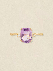 Lunar Amethyst Ring
