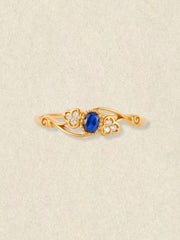 Celeste Bloom Sapphire Ring
