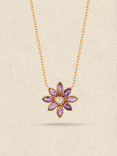 Cámellia Amethyst Pearl Necklace