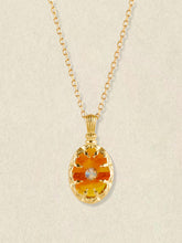 Amber Opaline Relic Necklace