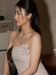 Elsa Birth Month Earrings - CAMELLIA June