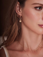 Elsa Birth Month Earrings - CAMELLIA June