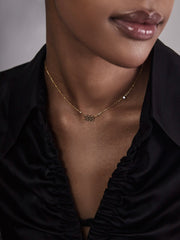 333 Angel Number Choker - CAMELLIA