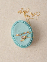 Celeste Lapis Lazuli Leaf Jewelry Set