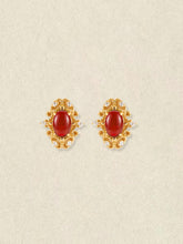 Rouge Heirloom Garnet Earrings