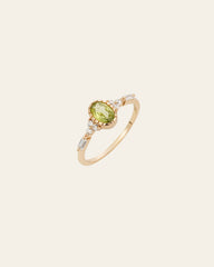 Verdantia Peridot Ring - CAMELLIA US 5