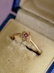 Fleur Lumiere Amethyst Ring