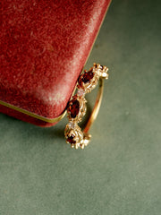 Aurelia Garnet Starburst Ring - CAMELLIA 6