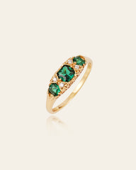 Emerald Path Ring - CAMELLIA 5