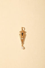 Nocturne Opal Pearl Necklace - CAMELLIA Simple Chain