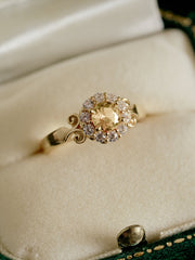 Elara Citrine Ring - CAMELLIA 5