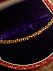 3mm Circle Chain Necklace - CAMELLIA Gold