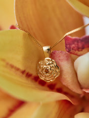 Elsa Birth Month Necklaces - CAMELLIA March