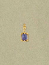 Blue Goldstone Mini Keepsake Pendant – Starlit