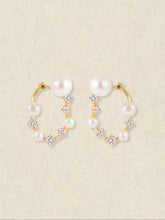 Pearl Halo Earrings