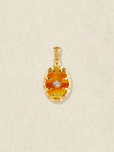 Amber Opaline Relic Pendant