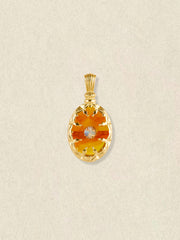 Amber Opaline Relic Pendant