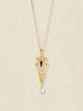 Nocturne Opal Pearl Necklace