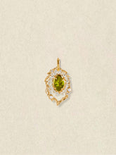 Natural Peridot & Freshwater Pearl Pendant – Laurel