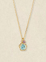 Apatite Floral Necklace