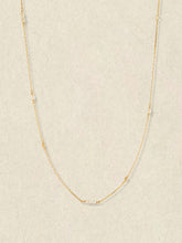 Simple Pearl Chain Necklace