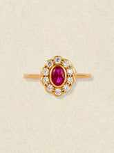 TiAmo Oval Ruby Ring