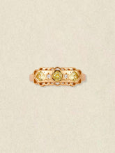 Natural Peridot Vintage-Style Ring – Lierre