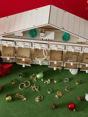 Christmas Jewelry Advent Box - CAMELLIA