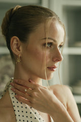 Lune Pearl Ring - CAMELLIA US 5