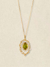 Laurel Peridot Necklace