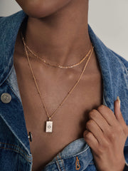 Isla Chain Necklace - CAMELLIA Gold