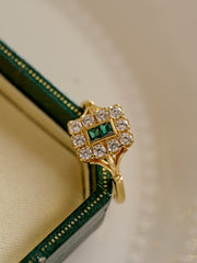 Seraphina Emerald Ring - CAMELLIA 5