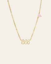 666 Angel Number Choker - CAMELLIA