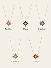 Cámellia Mother of Pearl Necklaces - CAMELLIA Emerald 18"