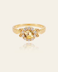 Elara Citrine Ring - CAMELLIA 5