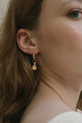 Elsa Birth Month Earrings - CAMELLIA January