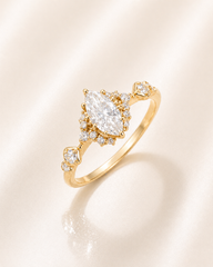 Cupid Moissanite Band