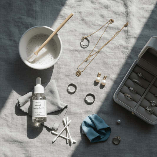 How to Clean Jewelry at Home Without Ruining the Finish - CAMELLIA