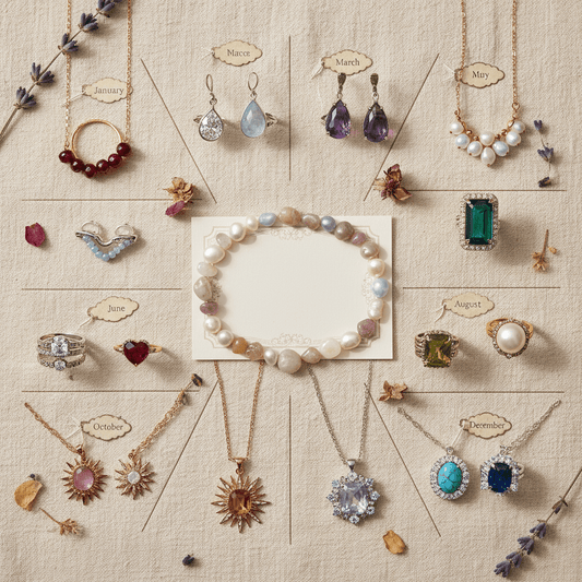 Birthstone Jewelry Meaning by Month (Gift Guide) - CAMELLIA