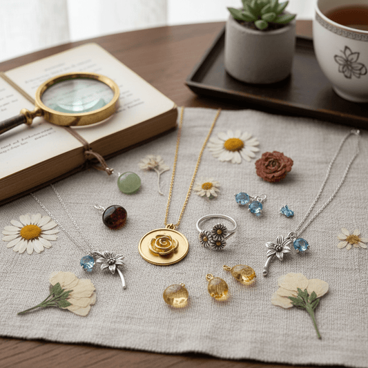Birth Flower Jewelry Meaning: A Personal Gift That Feels Thoughtful - CAMELLIA