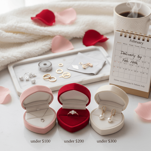 Valentines Day Jewelry Gifts for Her (Under 100, 200, 300) - CAMELLIA