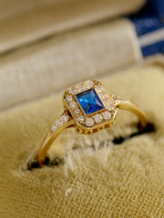 Royal Sapphire Ring - CAMELLIA 5