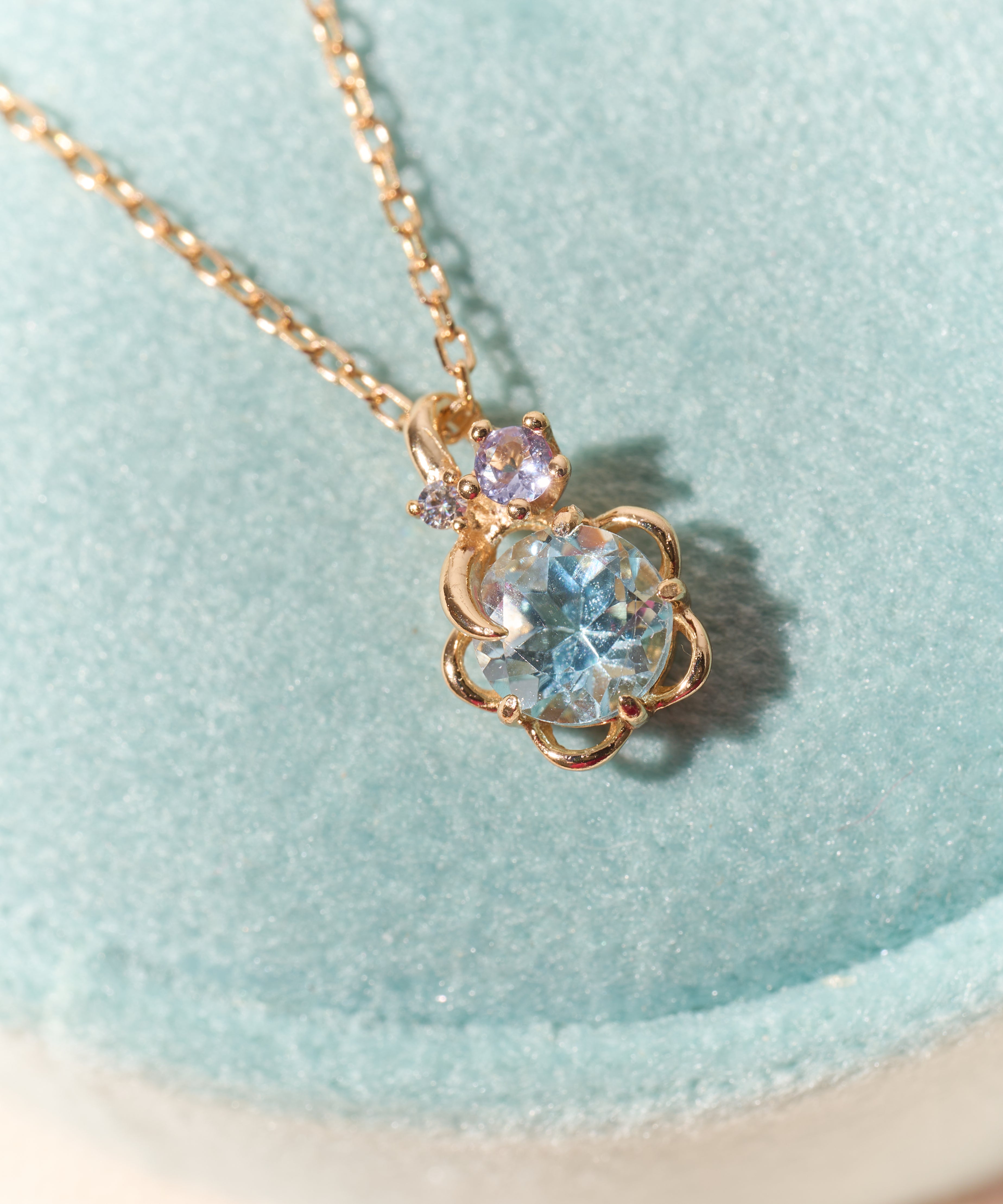 Apatite Floral Necklace