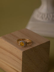 Elara Citrine Ring - CAMELLIA 5