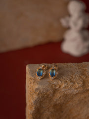 Louisa Sapphire Earrings - CAMELLIA
