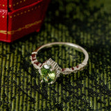 Verdure Peridot Ring - CAMELLIA 6